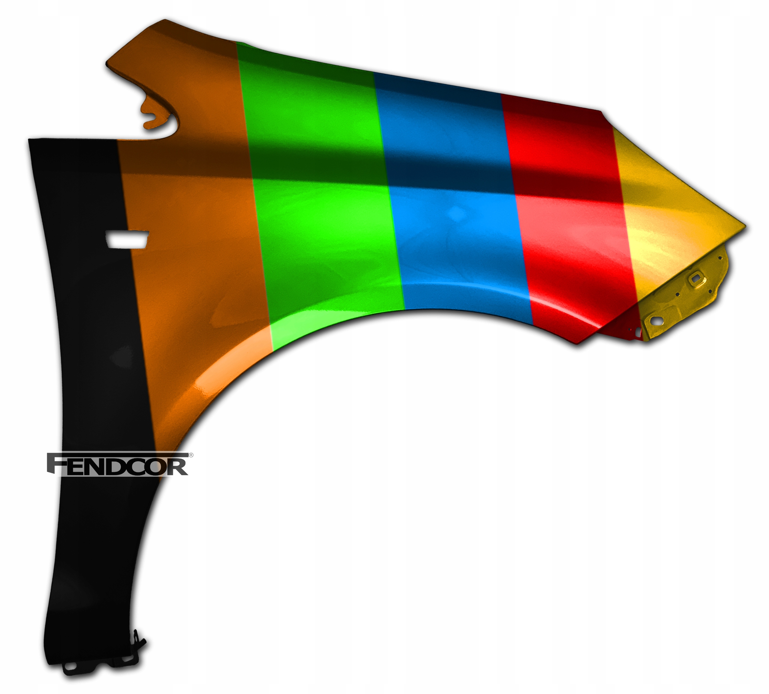 Błotnik prawy do OPEL CORSA D 06-14 ocynk Z40M