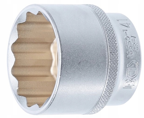 

Nasadka krótka 1/2" 41mm 12 kątna Chrom Bgs