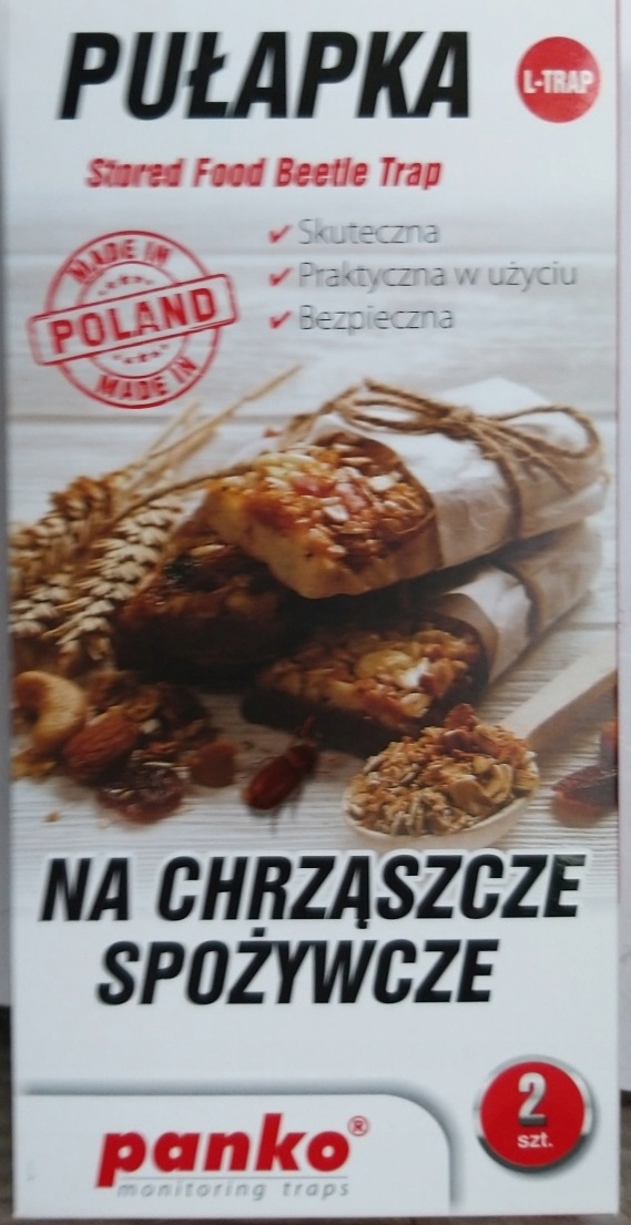 

Pułapka klejowa na chrząszcze spożywcze insekty
