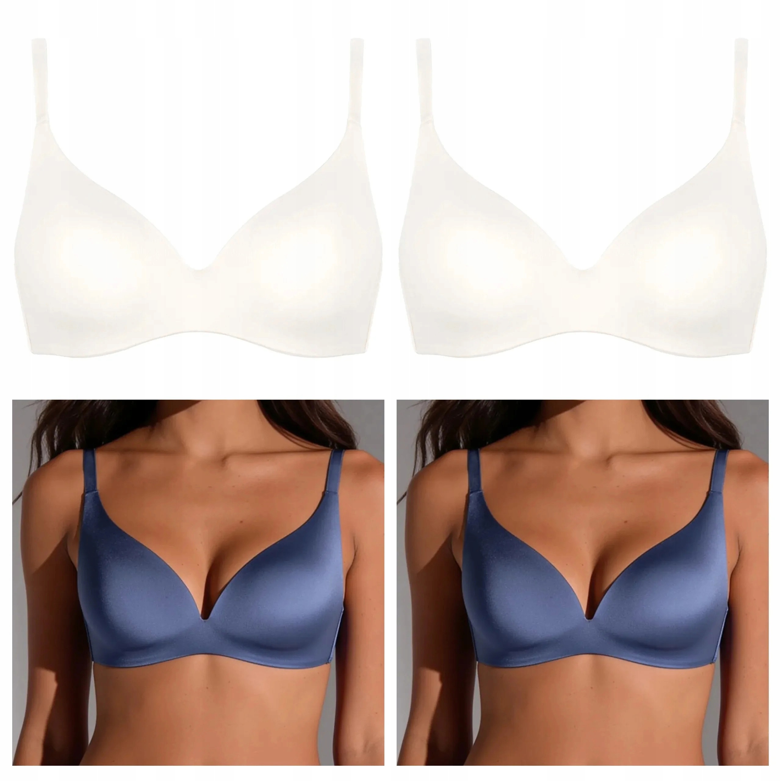 4 ks Podprsenka Lormar One 2x talco 2x jeans 85B