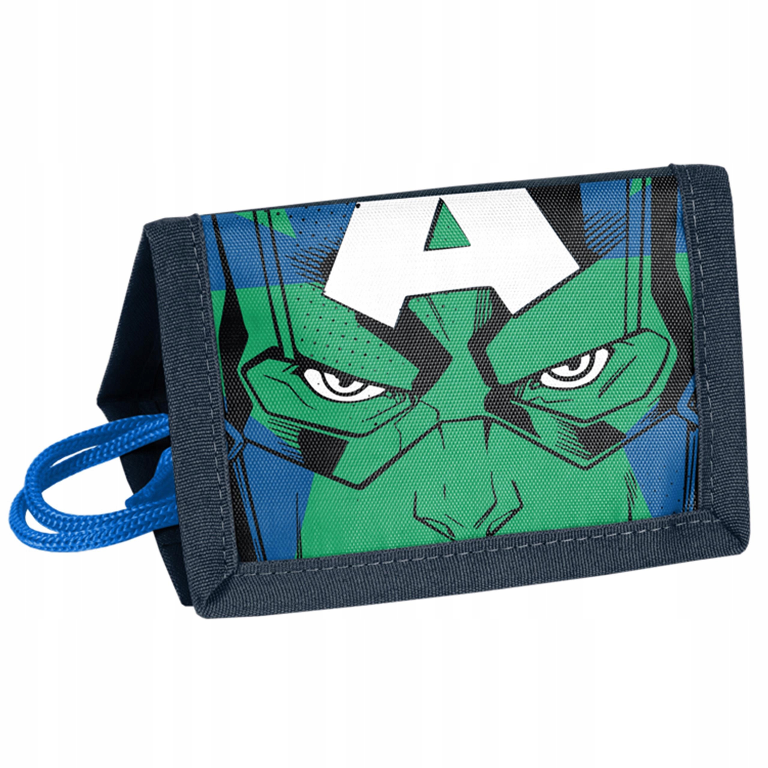 AVENGERS PORTFEL DZIECIĘCY MARVEL KAPITAN AMERYKA Marka Paso