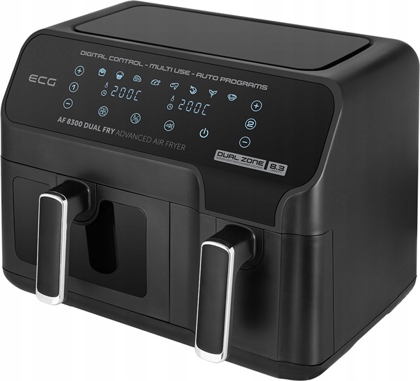 Ecg Af 8300 Dual Fry Teplovzdušná fritéza