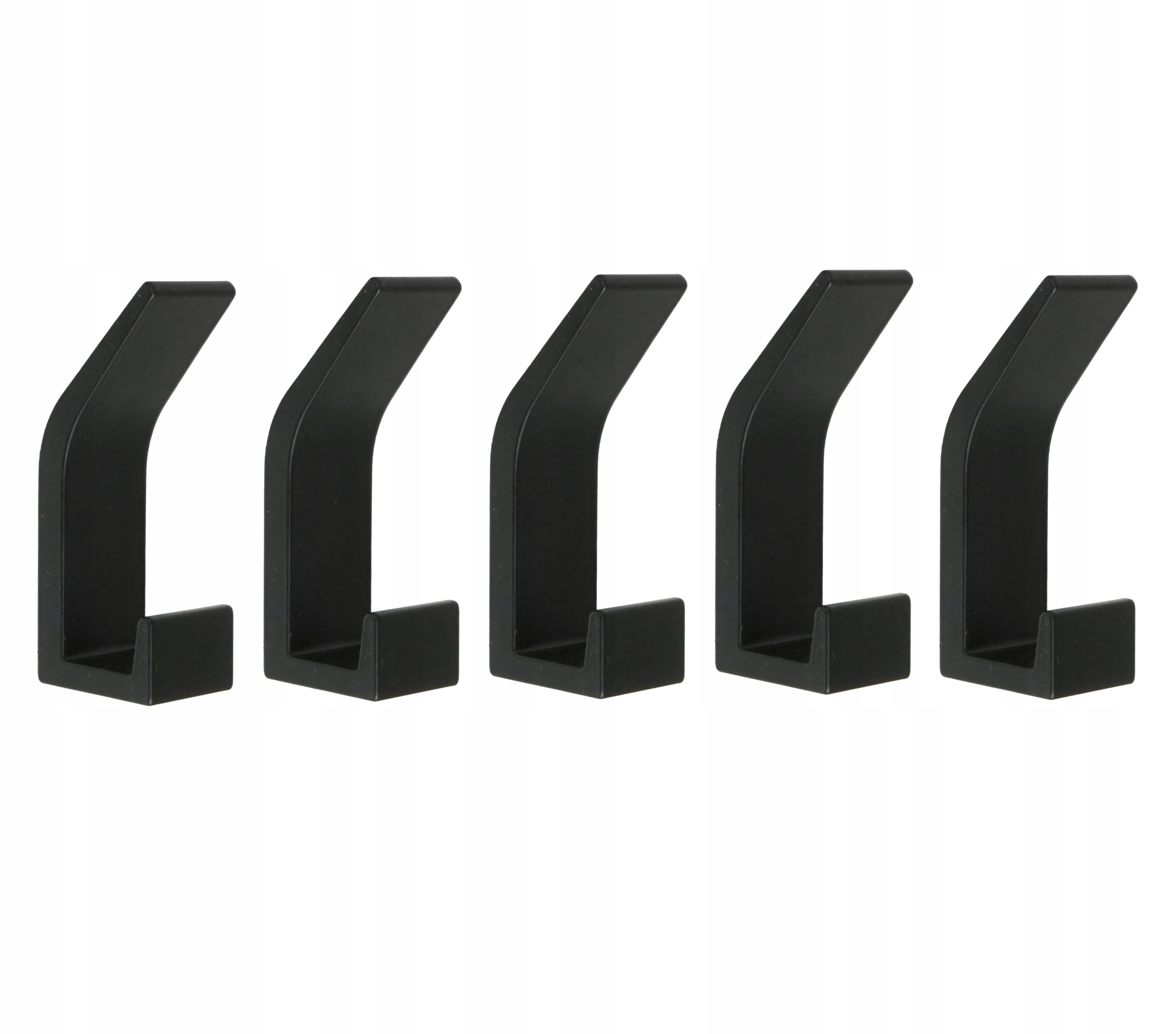 

Wieszak Podwójny, Haczyk Ścienny Z Klejem Czarny