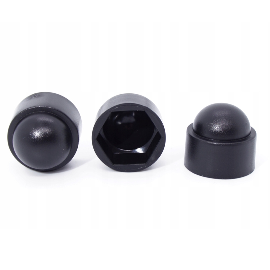 Kryt Záslepka Zátka Krytka Šroubu A Matice M8 Černá 500 Ks