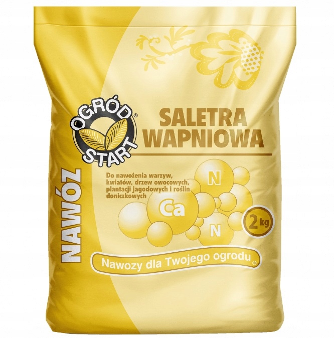 

Saletra wapniowa nawóz uniwersalny Ogród Start 2kg