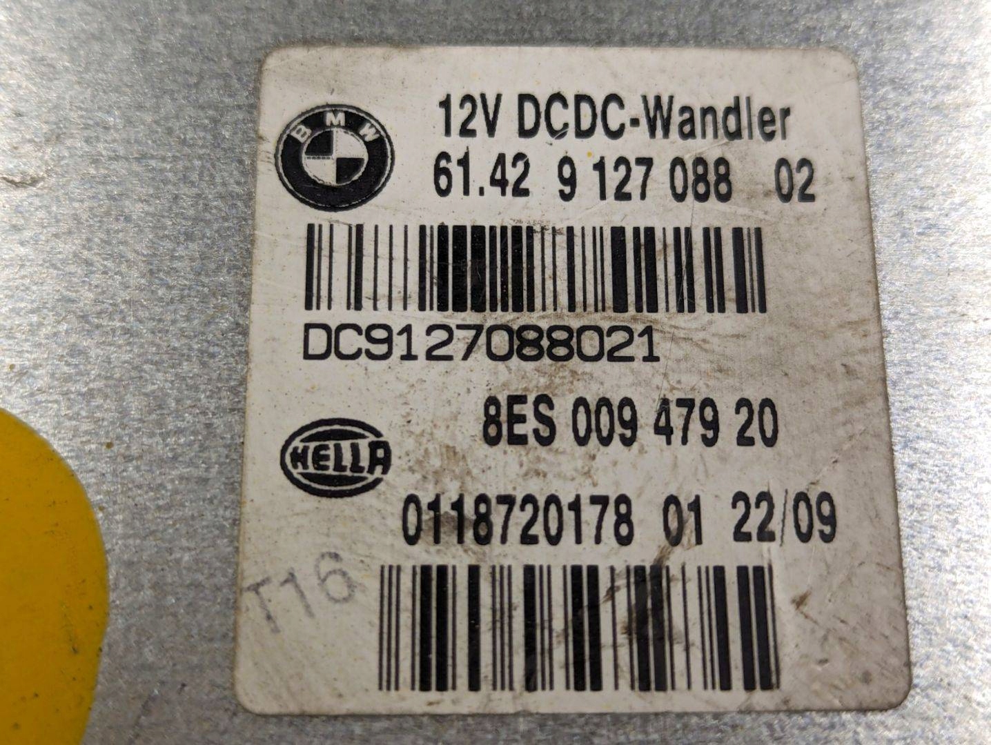 Centralina di tensione BMW 1 E81/E87 facelift E87 2009 9127088