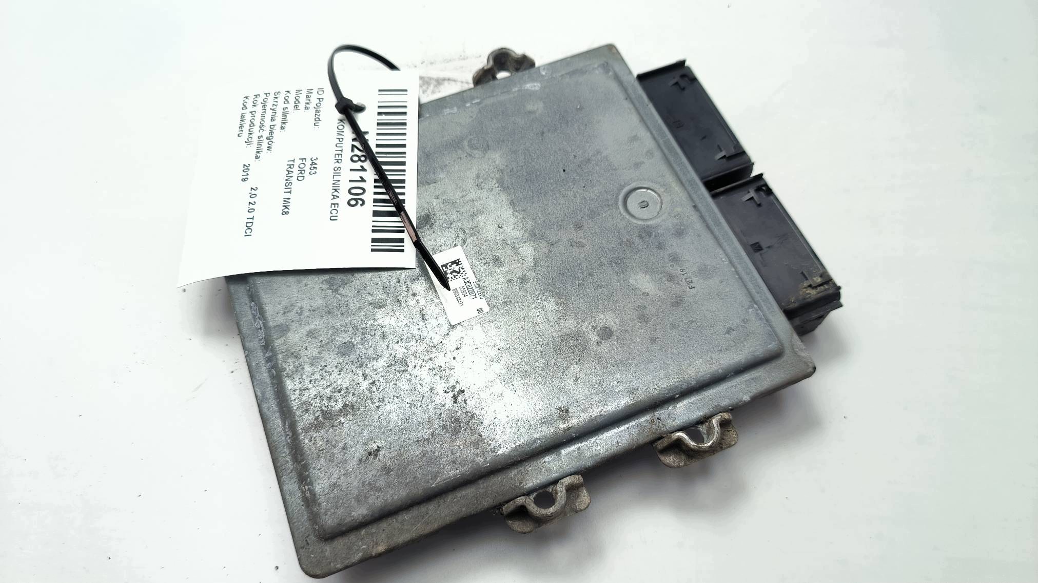 computer of the engine ECU KK21-12A650-FA 2.0 TDCI FORD TRANSIT MK8