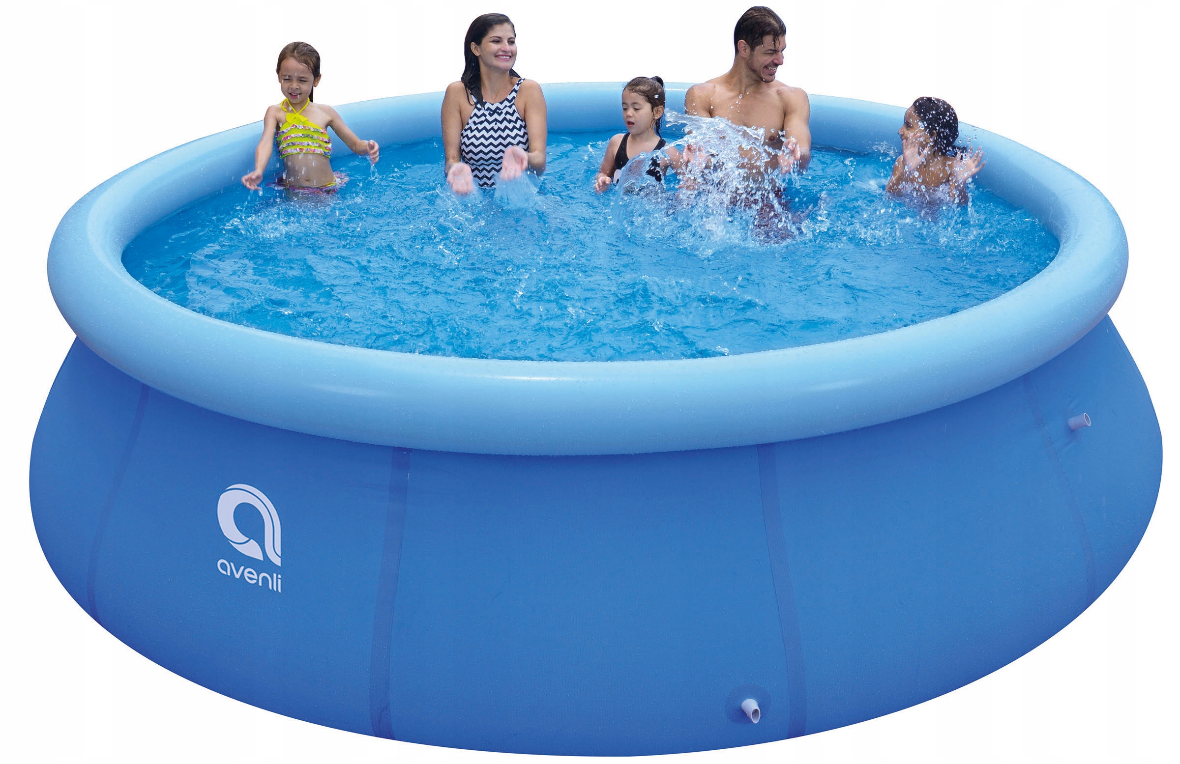 Basen rozporowy okrągły Avenli 244 x 244 cm duży 2074 litrów