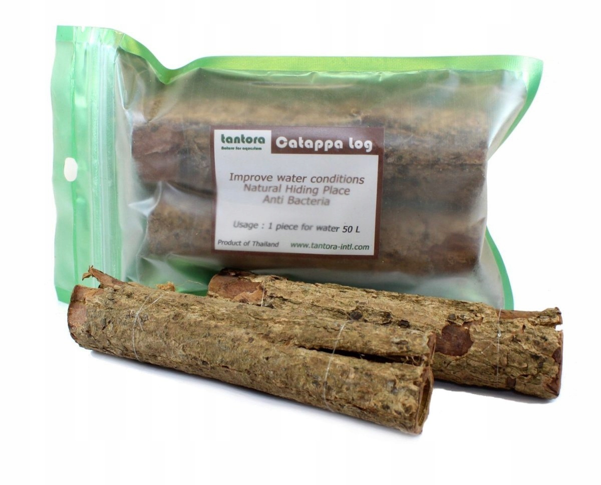 Tantora Cattapa Log Trubička Z Ketapangu Úkryt Pro Krevety 2 Ks