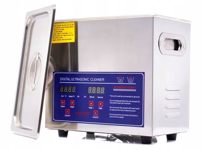 MYJKA ULTRADZWIEKOWA SONICZNA STERYLIZATOR 6 5L Weight with packaging 4 5 kg