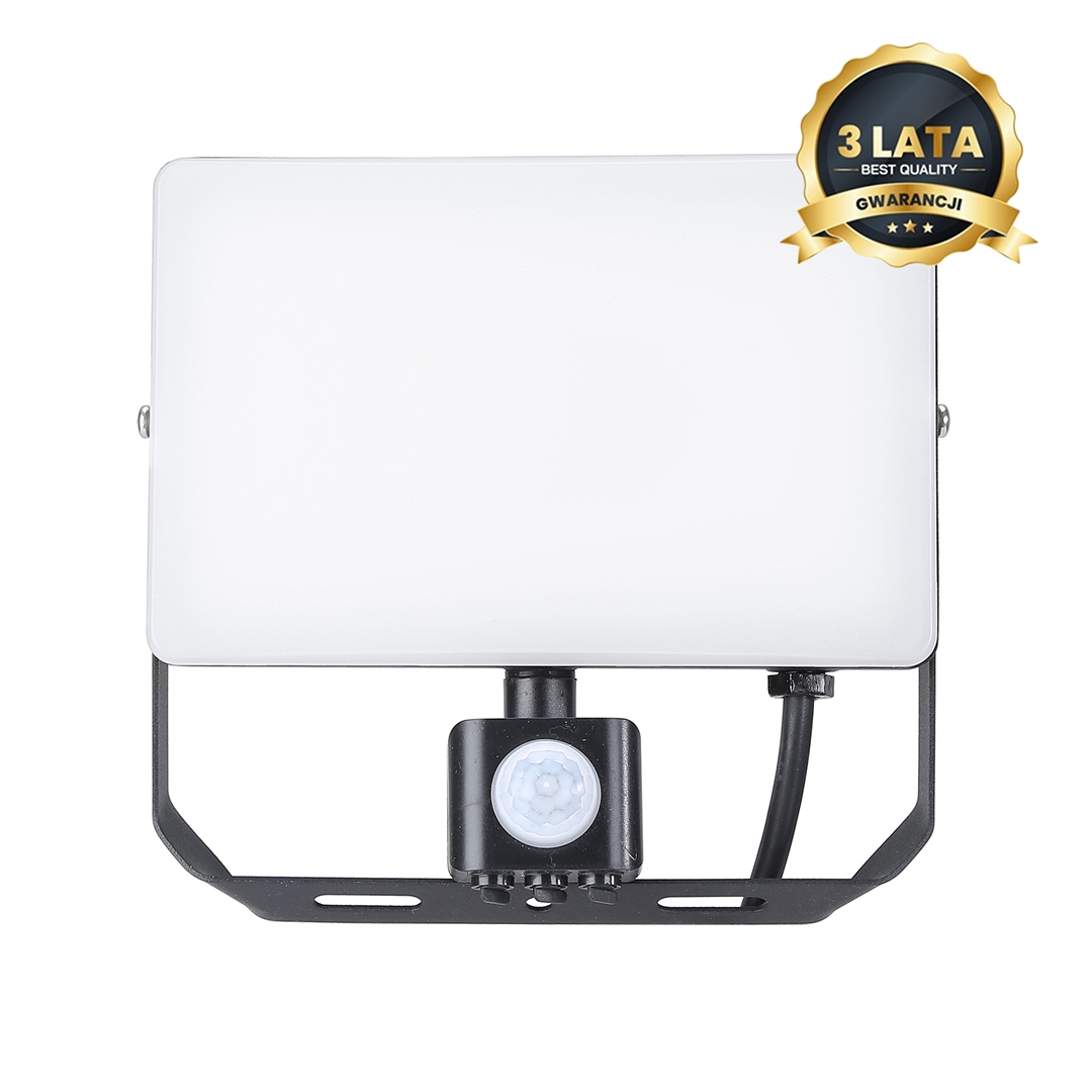 Eko-Light Led reflektor 50W 5000lm IP44 Snímač pohybu a soumraku
