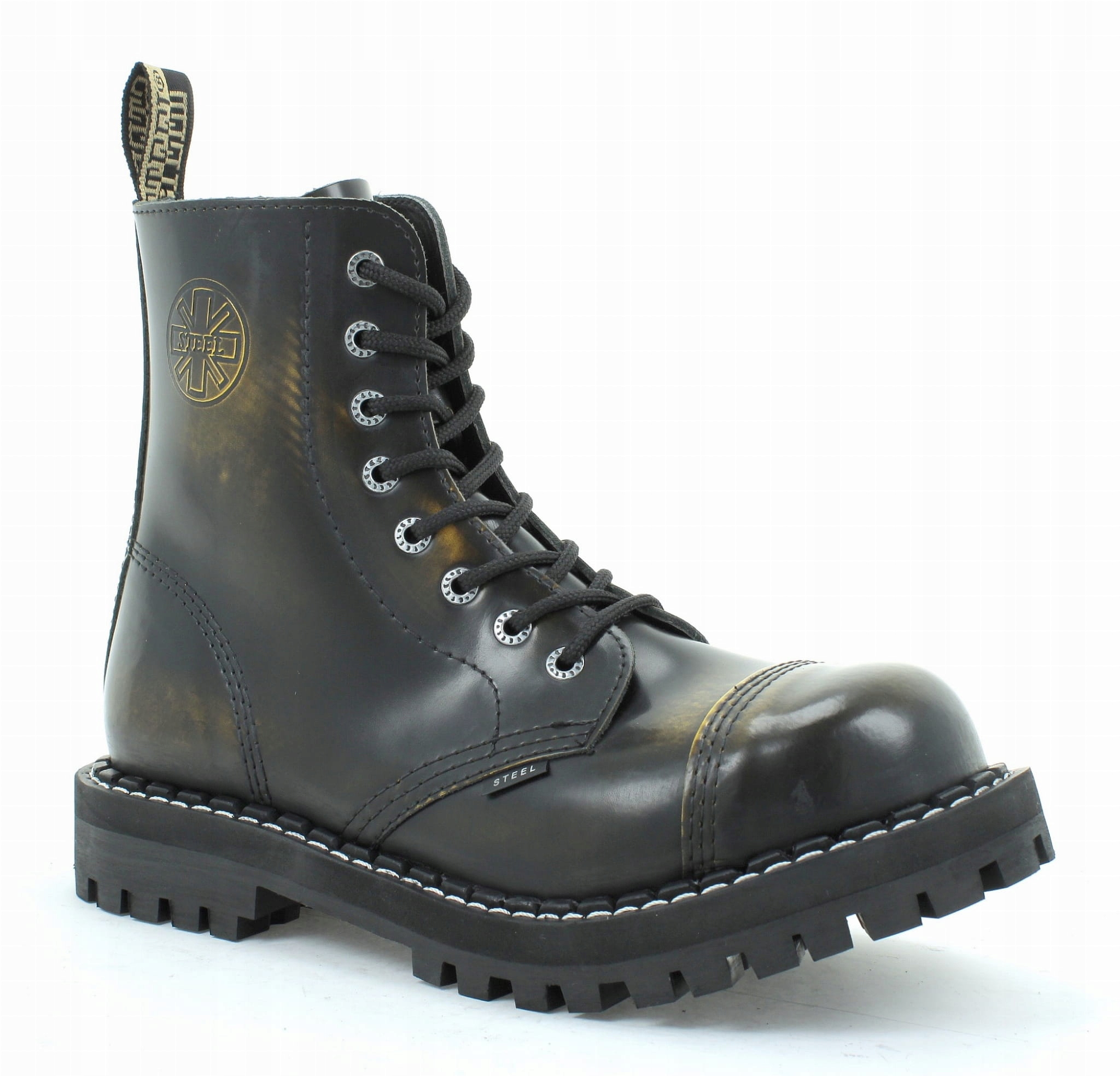 

Glany Steel Żółty/czarny 8-DZIUR 114/O/YEL/B 46