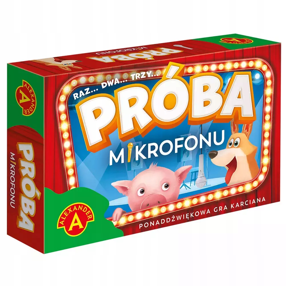 Próba mikrofonu. Alexander