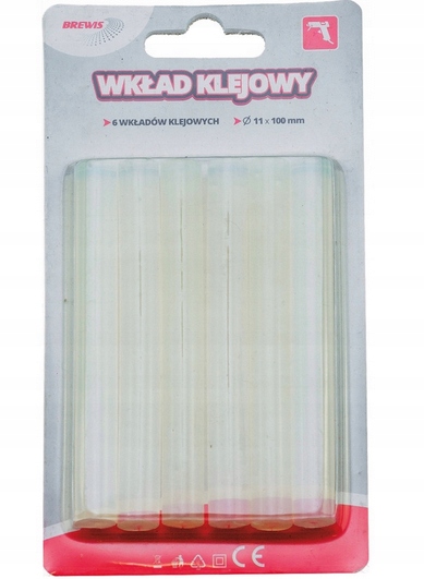 

Klej Na Gorąco Do Pistoletu 11MM 10 CM Brewis