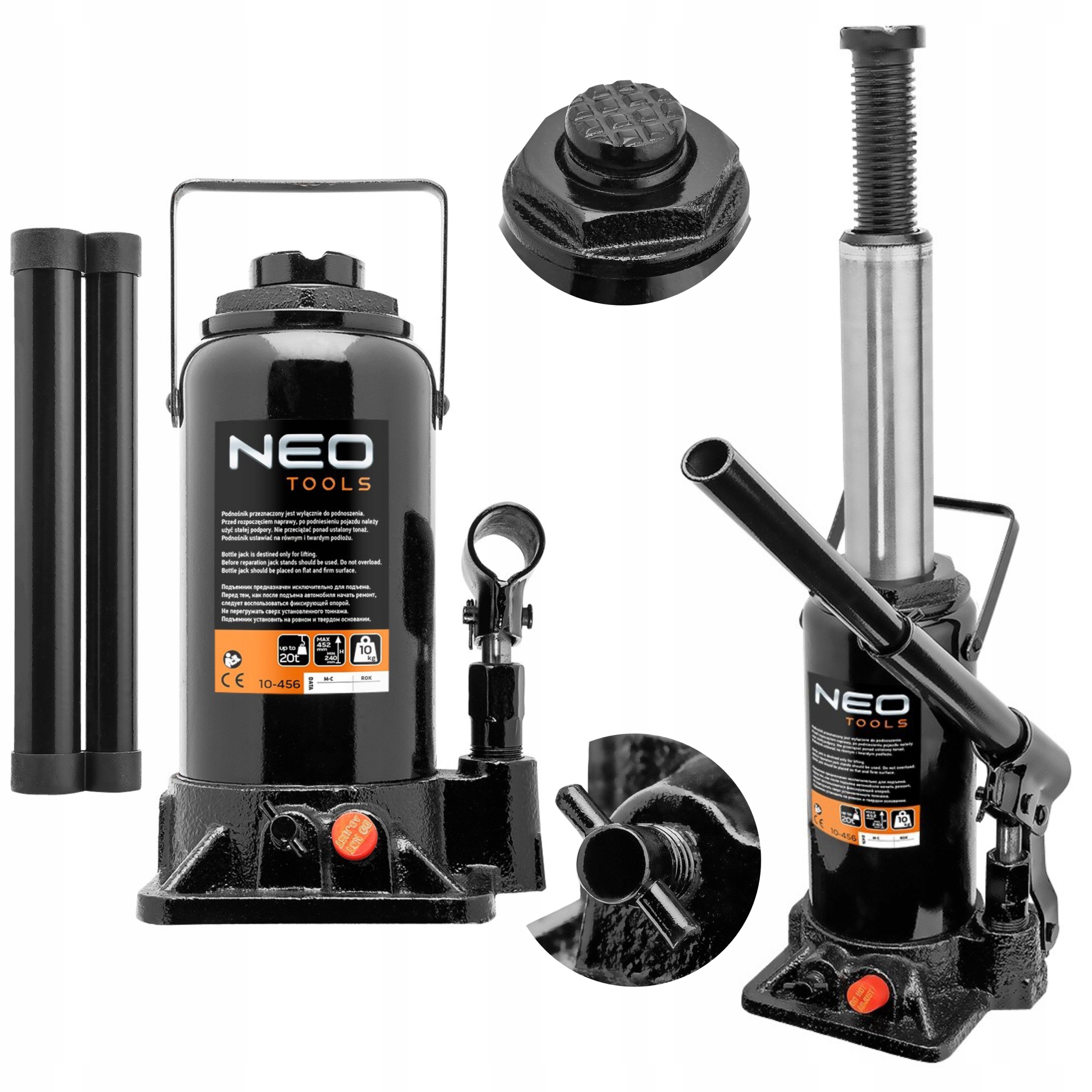 NEO ГИДРАВЛИЧЕСКИЙ ДОМКРАТ 20T