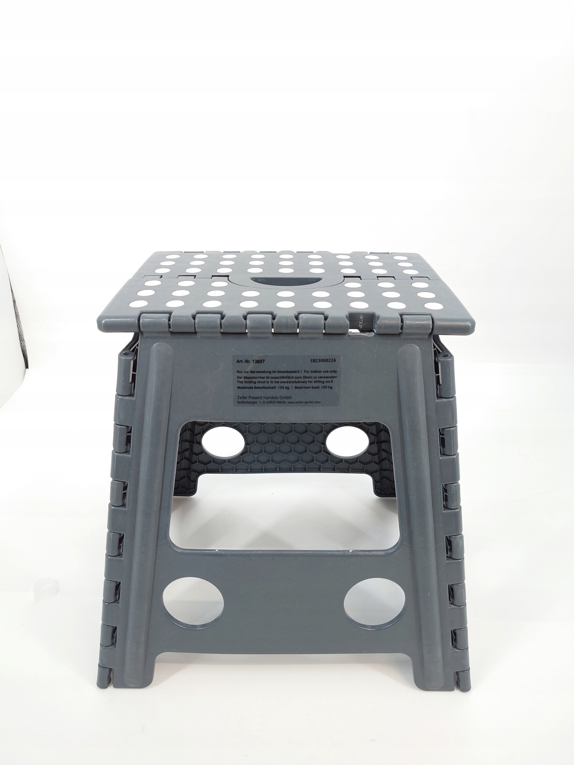 Zeller Present składany stołek 38,5 x 31,5 x 39 cm EAN (GTIN) 4003368130378