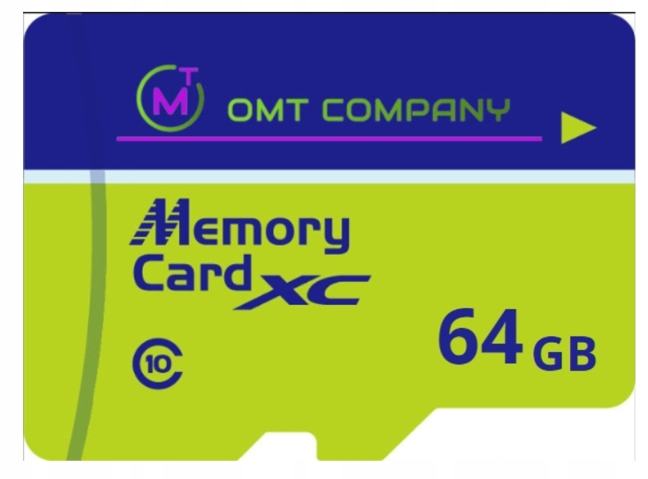 Karta pamięci micro SDXC 64 GB SZYBKA SD U3 oryginał OMT Kod producenta OMT SD CARD 64GB