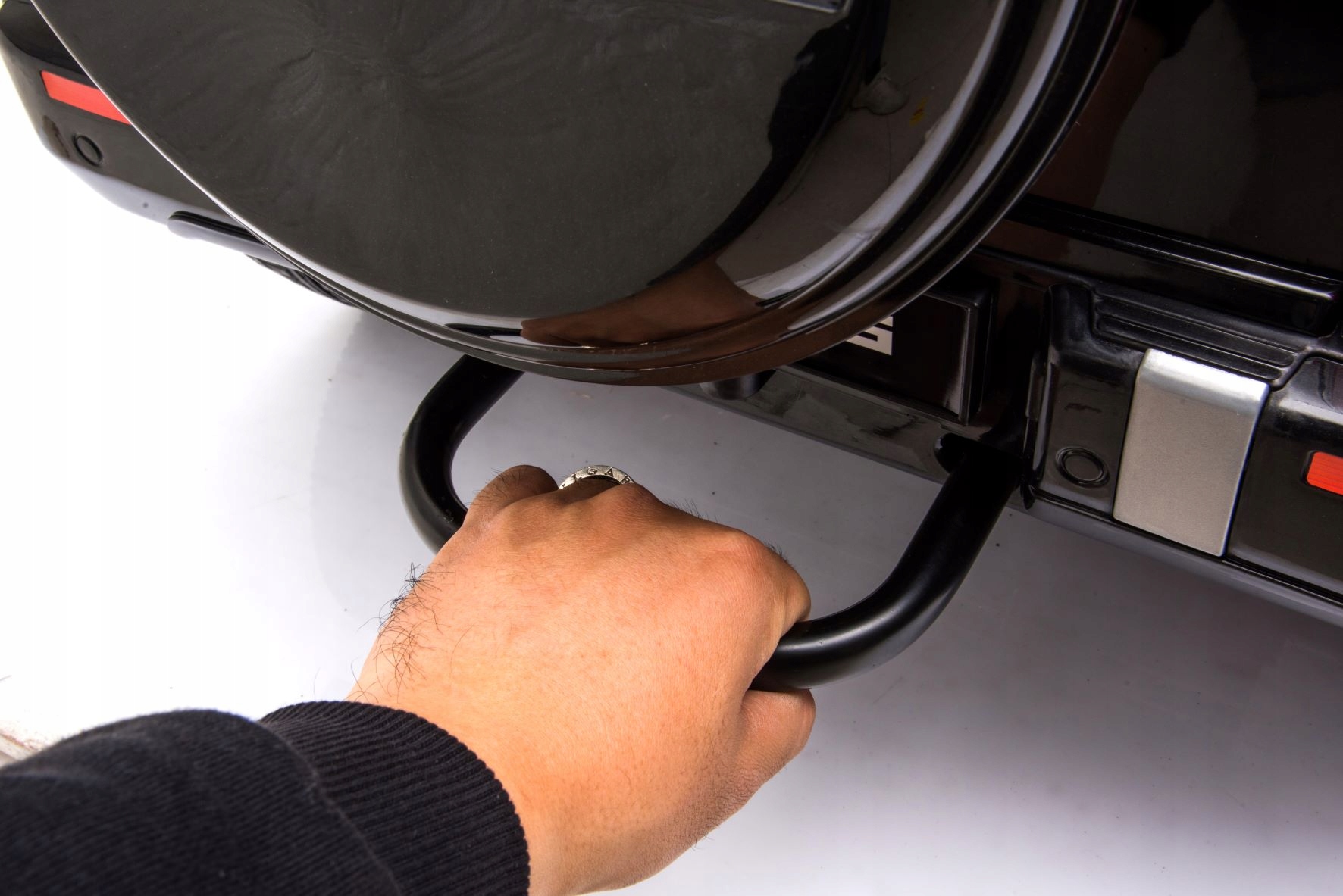 MERCEDES G63 AMG SKÓRA, EVA Auto na akumulator 4x4 Szerokość pojazdu 56 cm