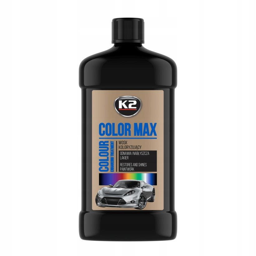 

Wosk Koloryzujący K2 Color Max 500 ml Czarny