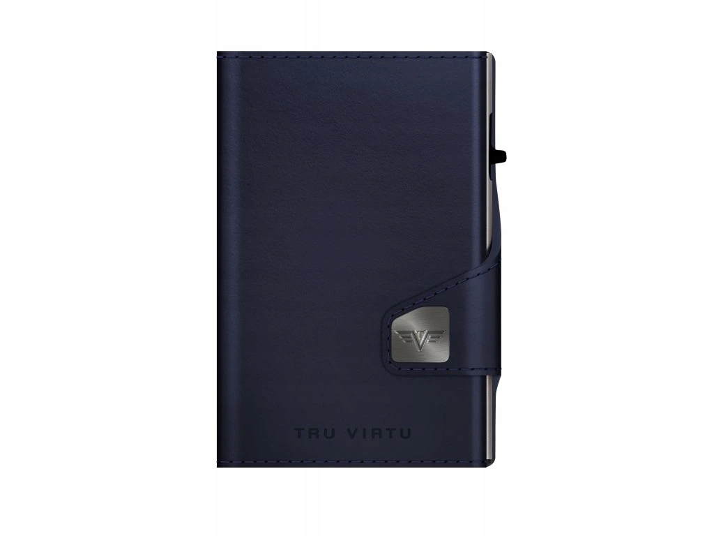 Peněženka Click & Slide Vegan Bio Apple Dark Blue/Silver
