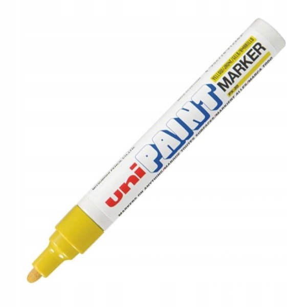 

Marker olejowy Uni PX-20 żółty okrągła końcówka