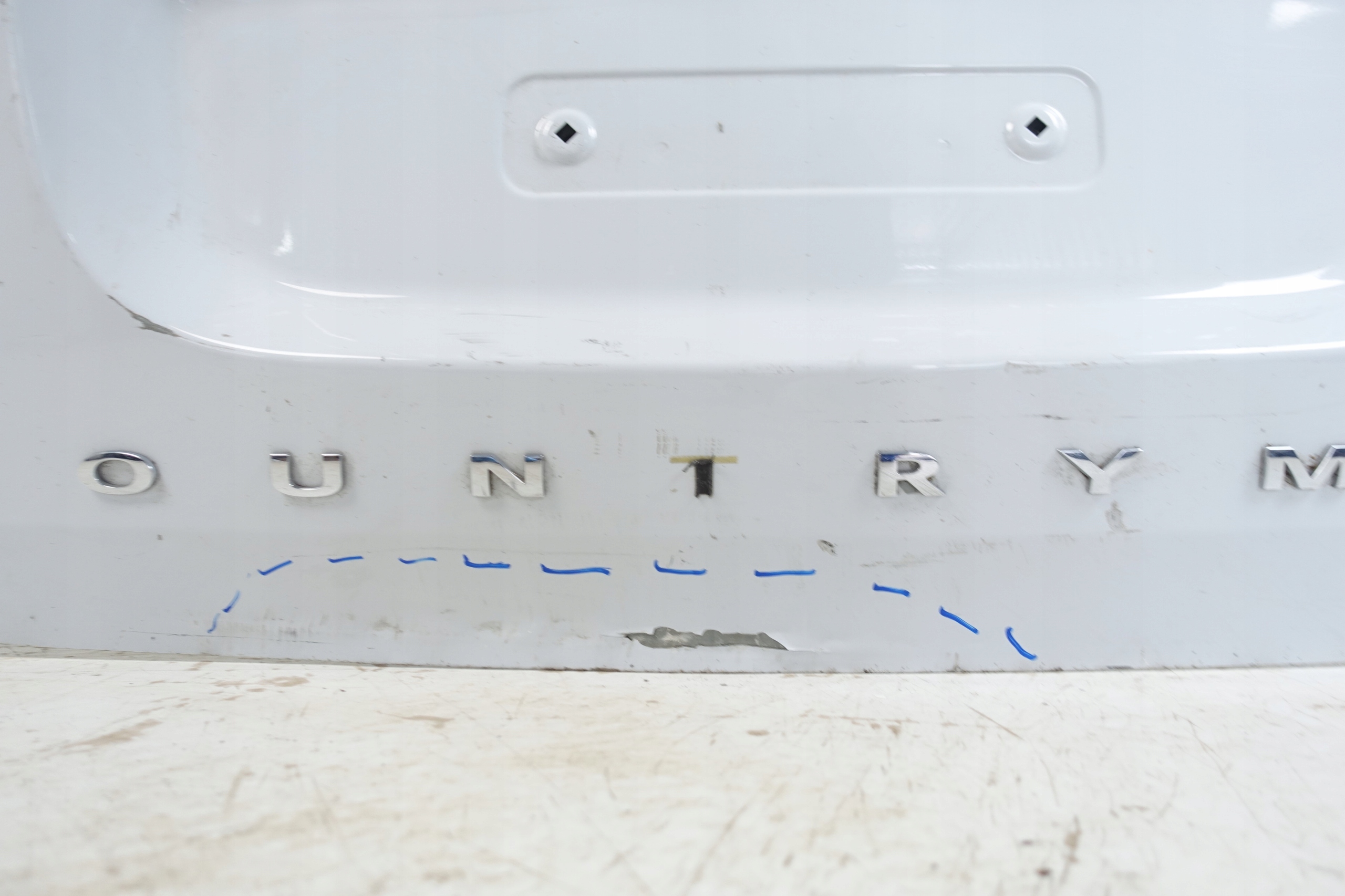MINI COUNTRYMAN S F60 2016- cover trunk door boot
