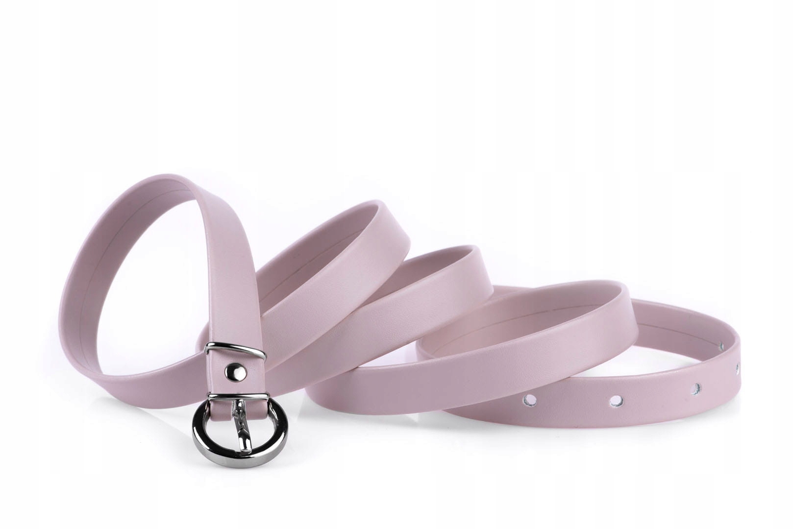 

Pasek damski klasyczny wrzosowy mat 1,5 cm