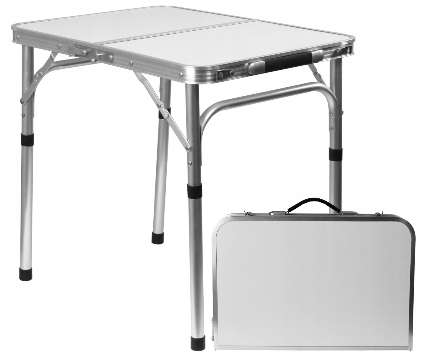 Skládací turistický stolek Mfh Fox Outdoor Camping 60 x 45 x 56 cm bílý