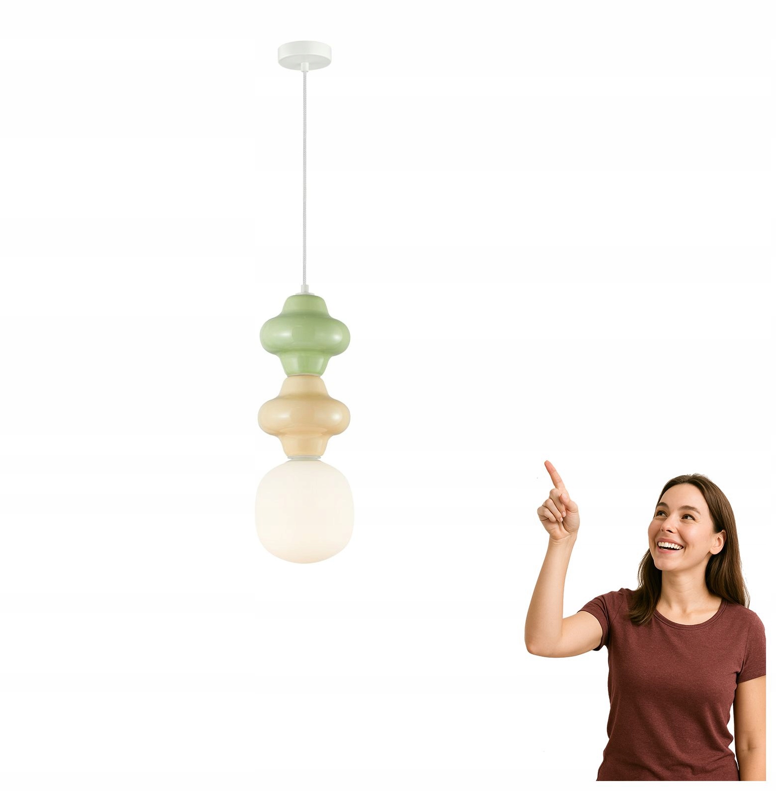 Závěsná lampa Latera PND-94331B-1S-MLTI Italux