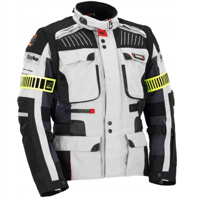 Motocyklová Bunda Spyke Pathfinder Wp Man Grey/black Veľ 50 Iigat