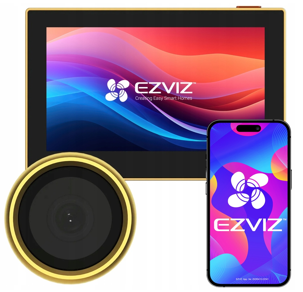 Elektronický WiFi hľadáčik Ezviz CP2 Kamera LCD displej 4,3" FullHD Vnútorný