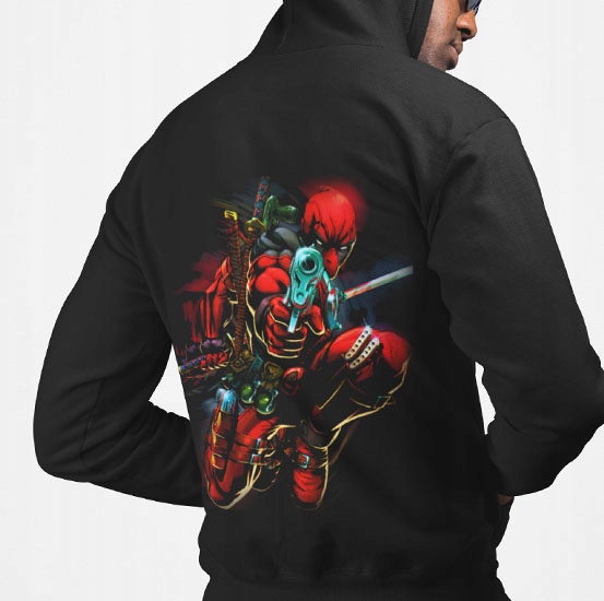 

Bluza Z Kapturem Deadpool 3
