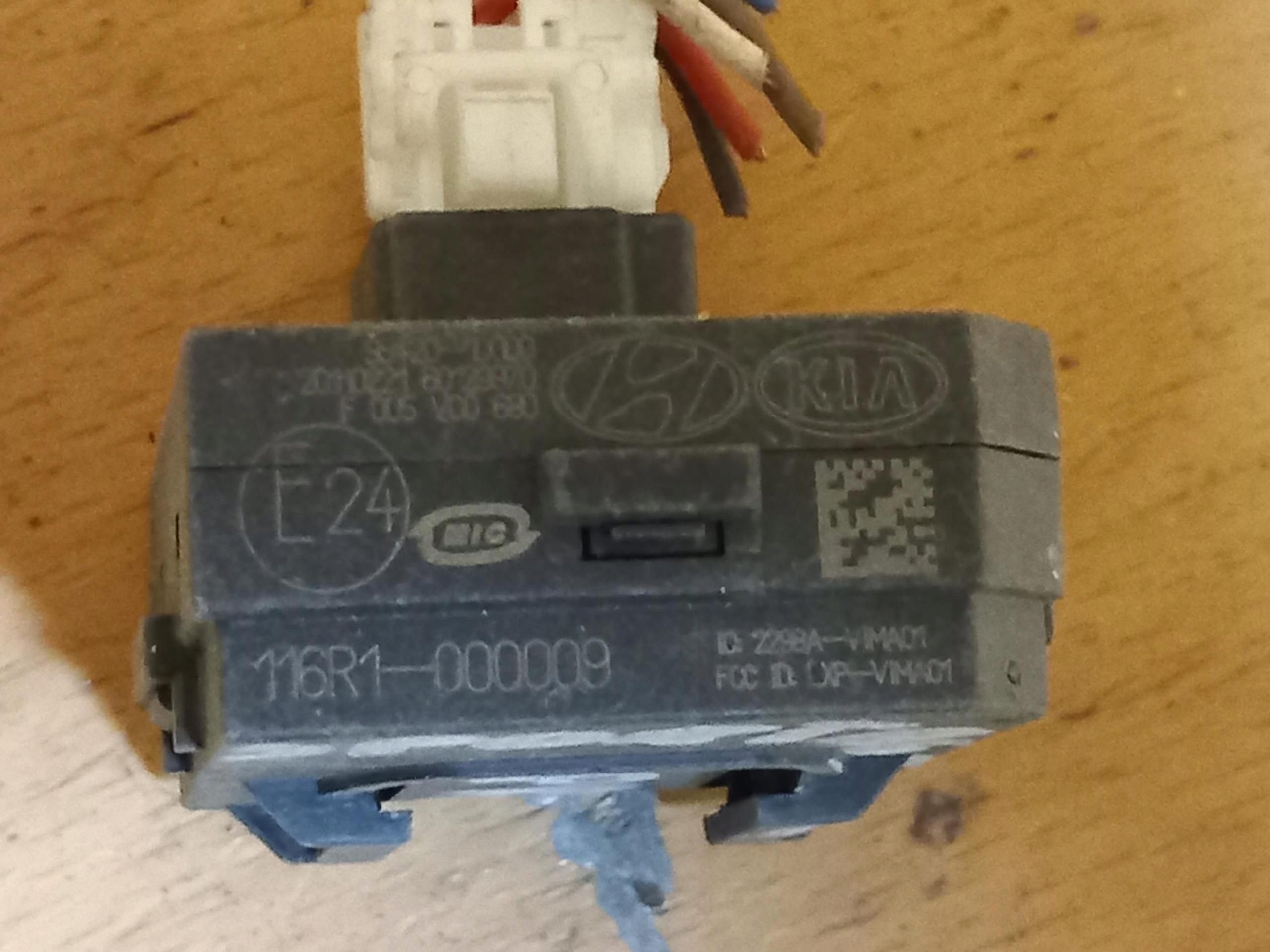 control unit module IMMOBILIZERA KIA SPORTAGE III 116R1-000009 10-15