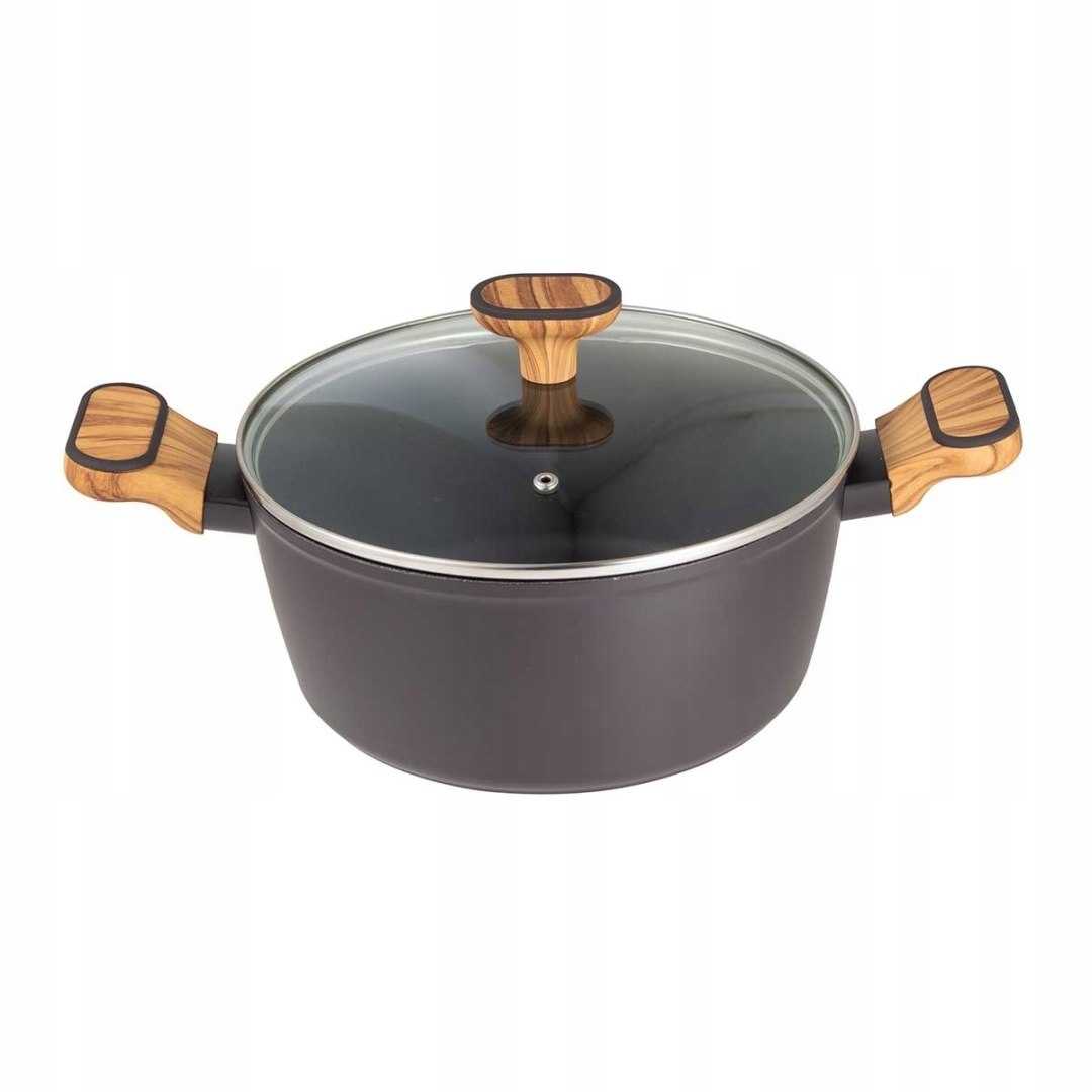 Hrniec Multiclad 24 cm S Pokrievkou Bergner BG-56037 Charcoal