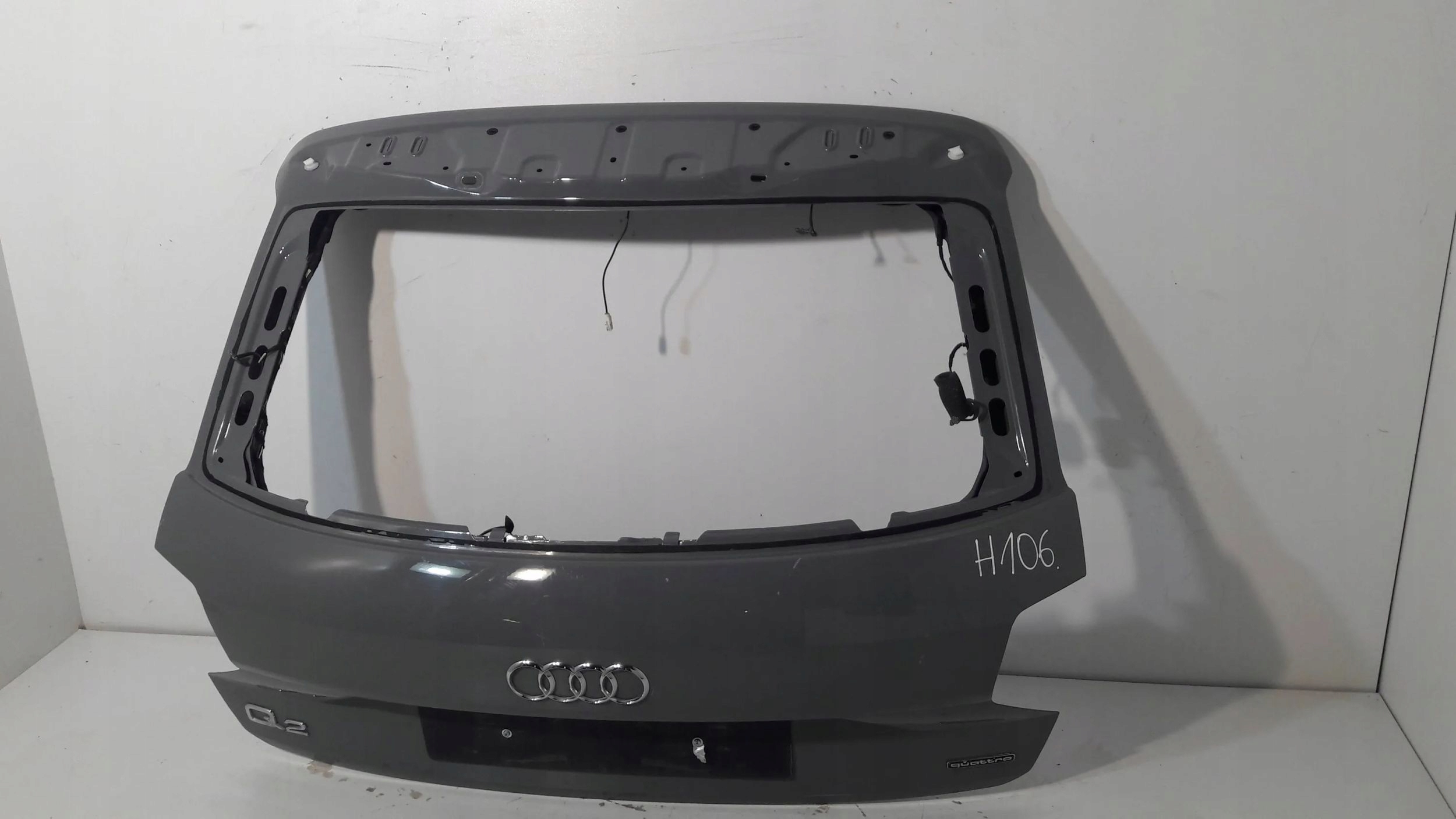 Audi Q2 rear trunk door 2022 ROK unprotected (H106)