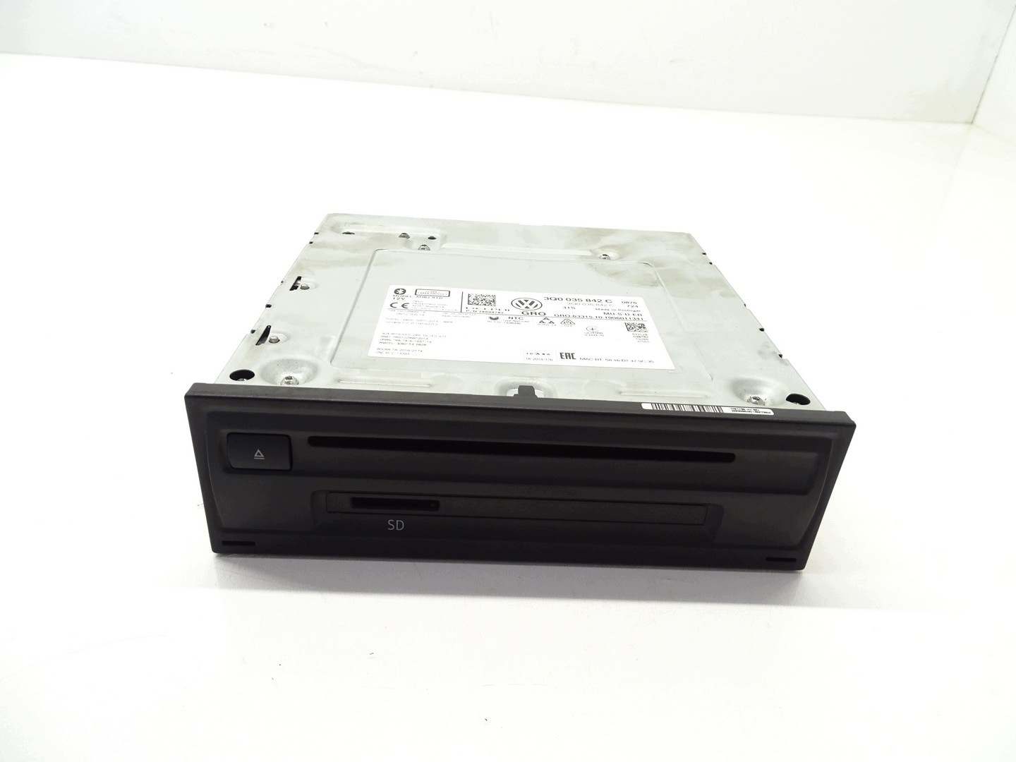 card reader SD NAVI navigation devices MMI MULTIMEDIA VW TIGUAN II 3Q0035842C
