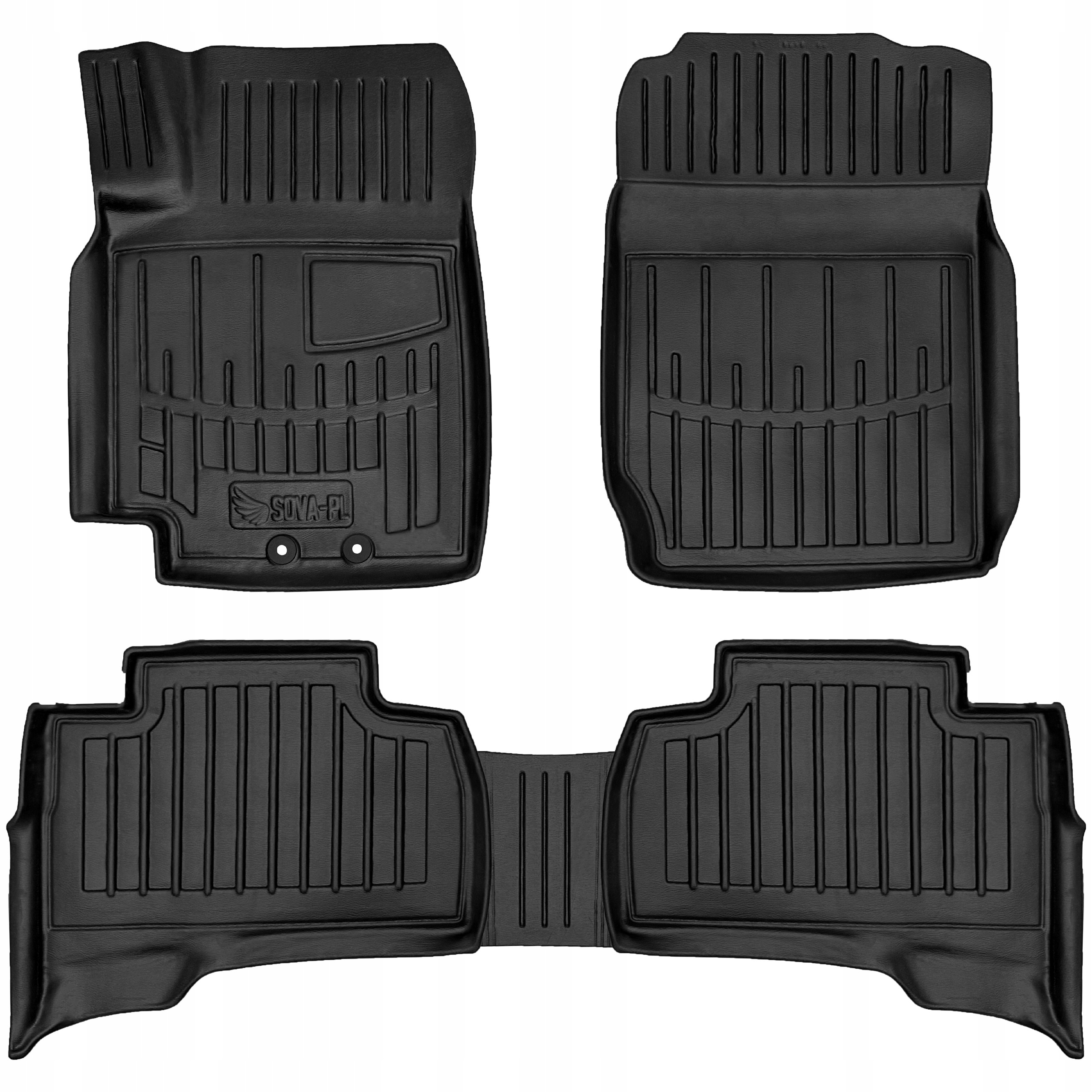 Dywaniki gumowe 3D do Suzuki Grand Vitara II Jt (2005-2014) 5-drzwiowy