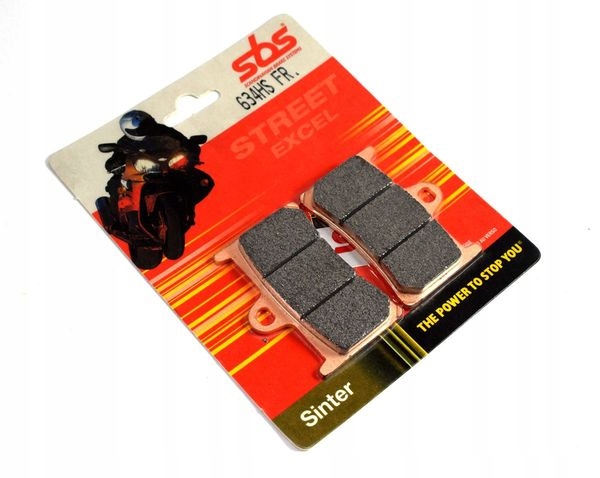 634HS - Синтерные колодки SBS передние YAMAHA MT-09