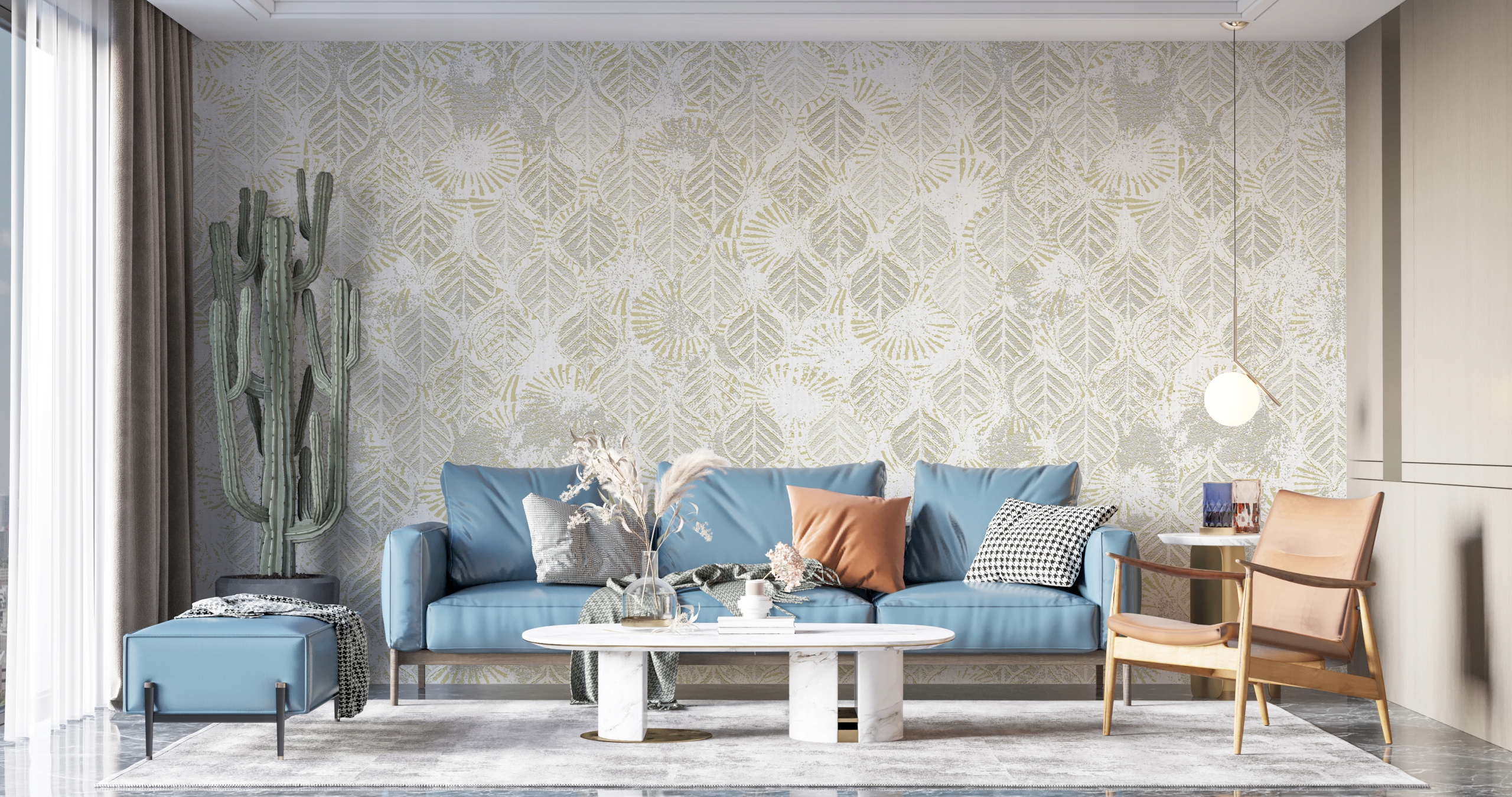 Fototapeta bílé listy 300x250 struktura 350 g