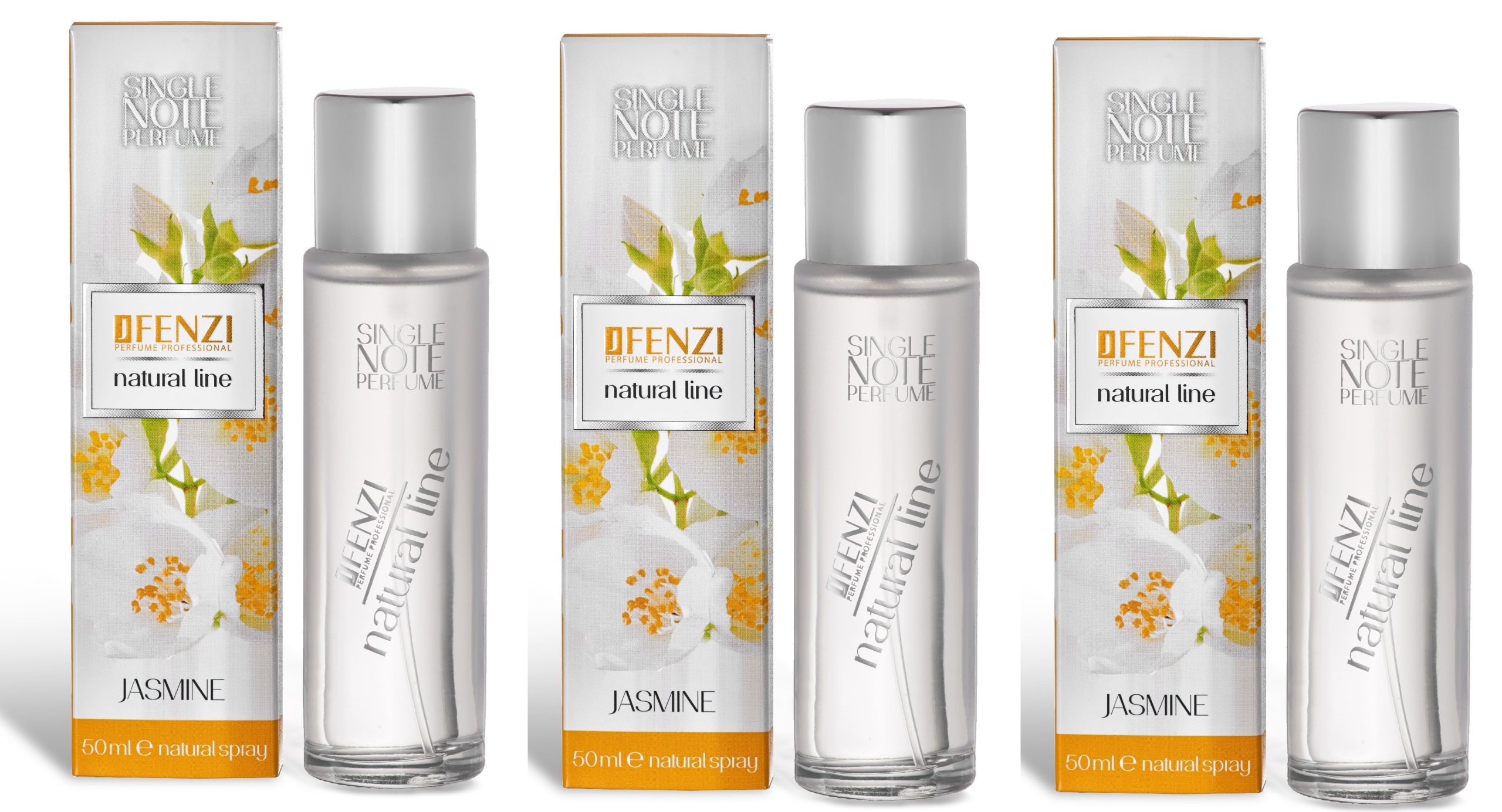 

JFenzi Natural Line Jasmine 3x50ml Edp zestaw