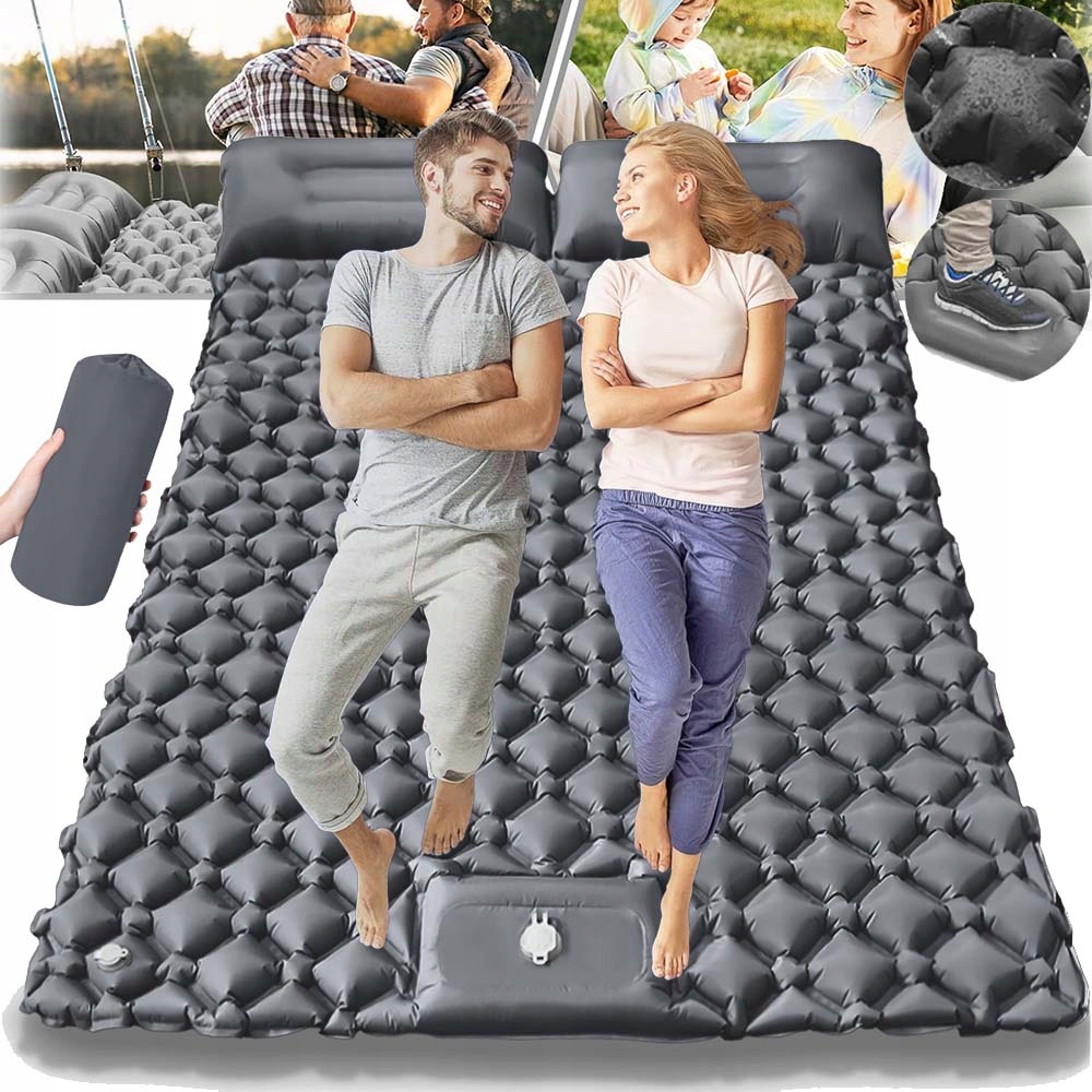 Kempingová Podložka Na Spaní Matrace Samonafukovací Venkovní 200*120*6CM