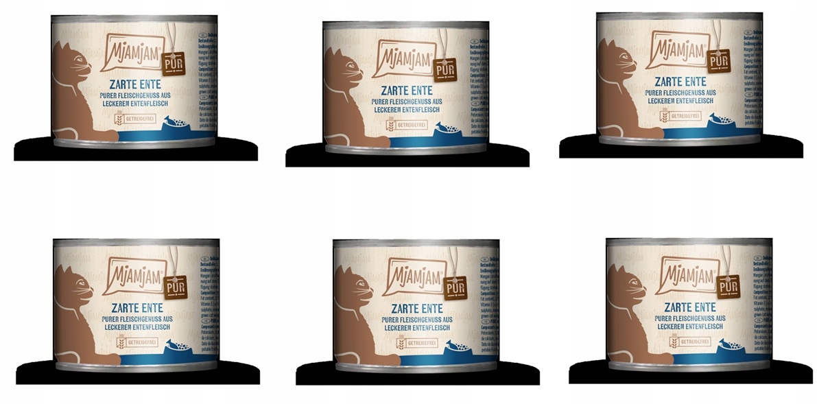Mjamjam Pure Kachna 6 x 200 g