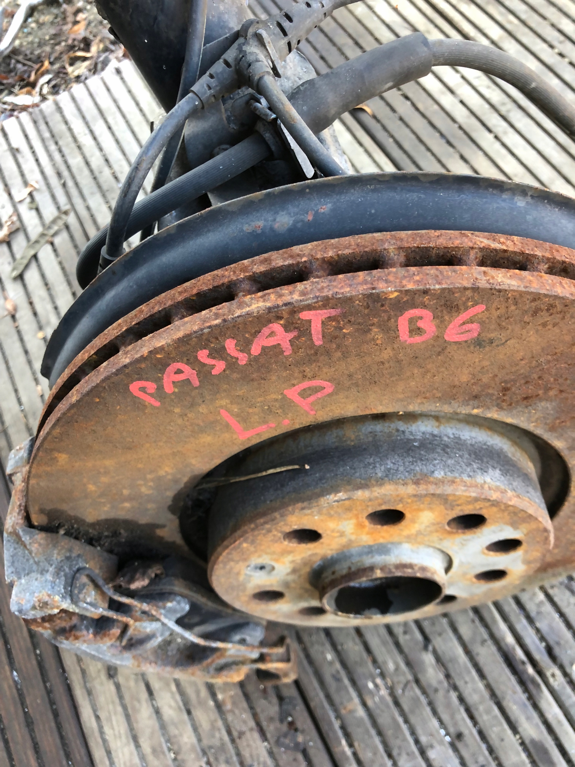 VW PASSAT B6 McPherson left front swing 3C0413031N