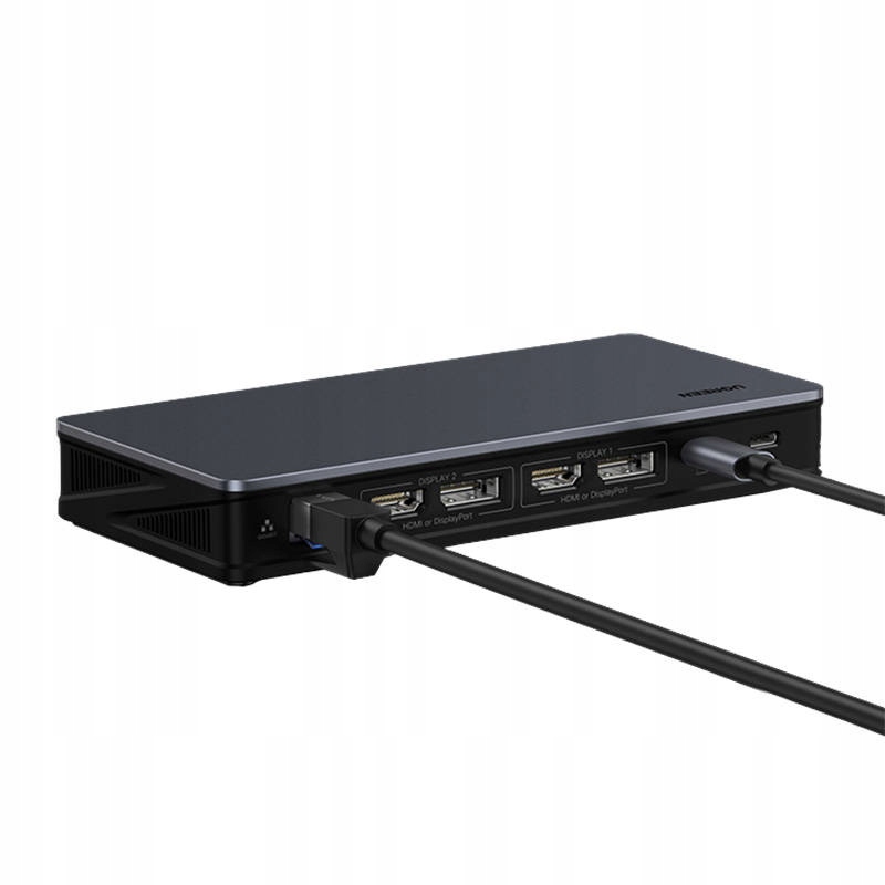 Adapter Hub Ugreen Revodok Pro CM615 Usb-c do 2x Usb-a, 2x Usb-c, 2x Hdmi,