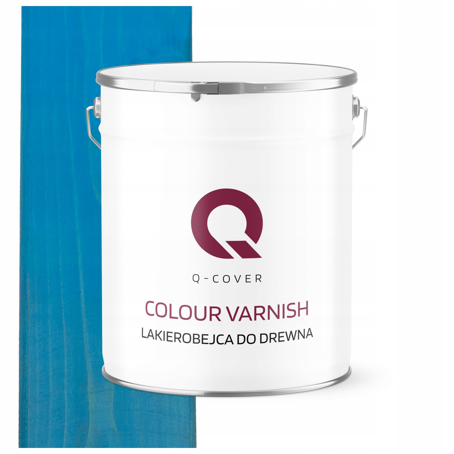 Lakovač Na Dřevo 3V1 Extra Lazura Modrý Polomatný 5 L Ochranný