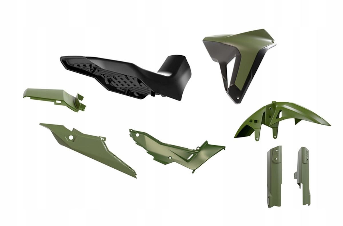 Racetech (rtech) Sada Plastov So Sedadlom Revolution Honda XL 750 Tra