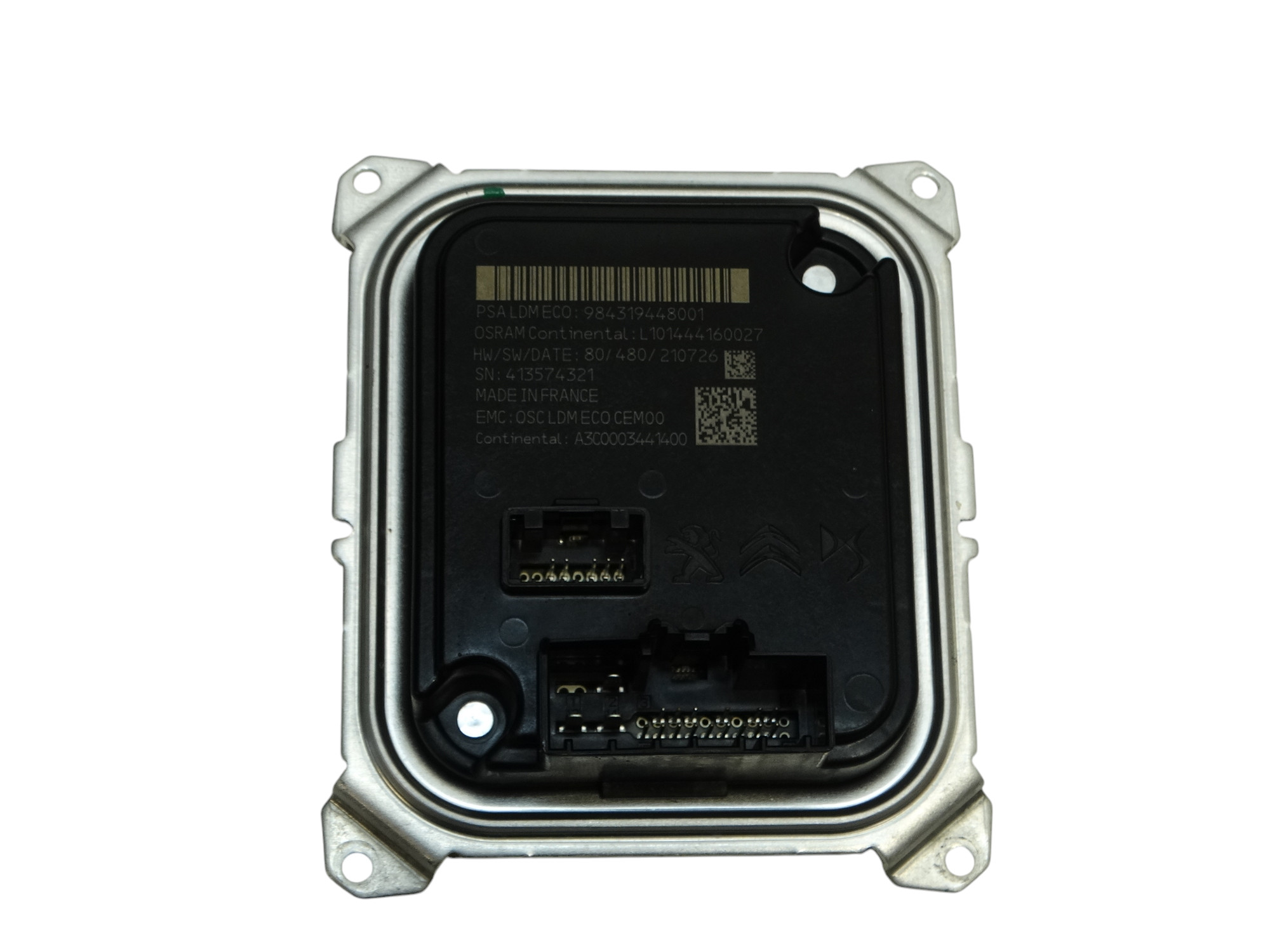 control unit module LED PEUGEOT 308 T10 2022R.- 984319448001