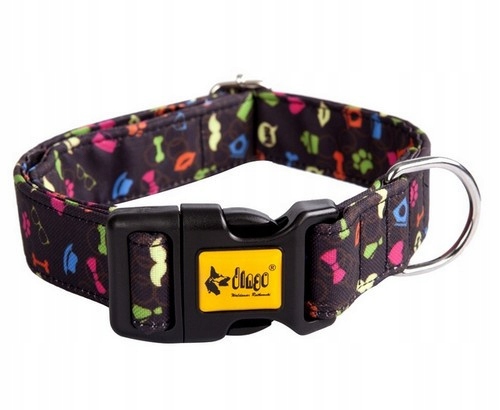 Levně Dingo Regulovatelný obojek America Alabama 4,0 cm/75 cm