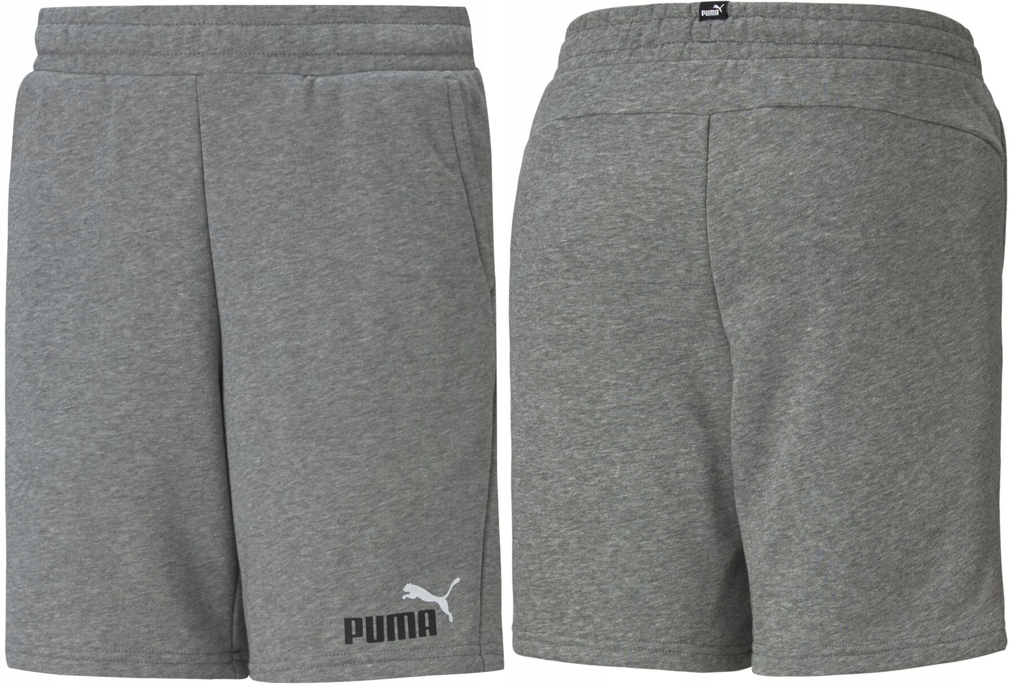 šortky Ess+ 2 Col Shorts Tr B Medium Gra