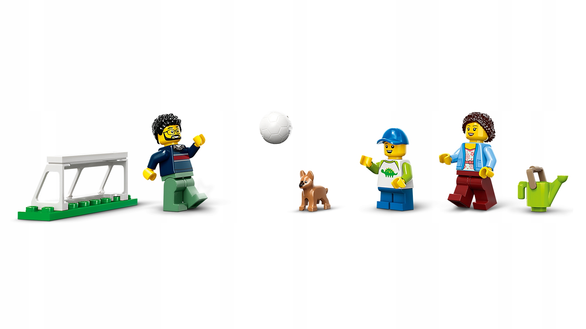 LEGO CITY 60398 KLOCKI DOMEK RODZINNY I SAMOCHÓD ELEKTRYCZNY AUTO 462 ELE Liczba elementów 462 szt.